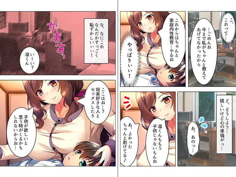義母の優しい手ほどきで脱童貞した僕 サンプル 1