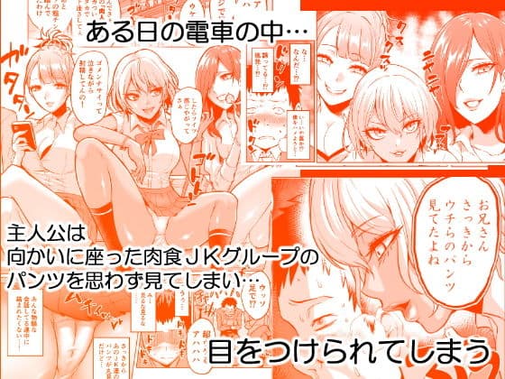 感覚のパラフィリア 〜肉食系JKたちにチ●ポの感覚を支配されたら〜 サンプル 1