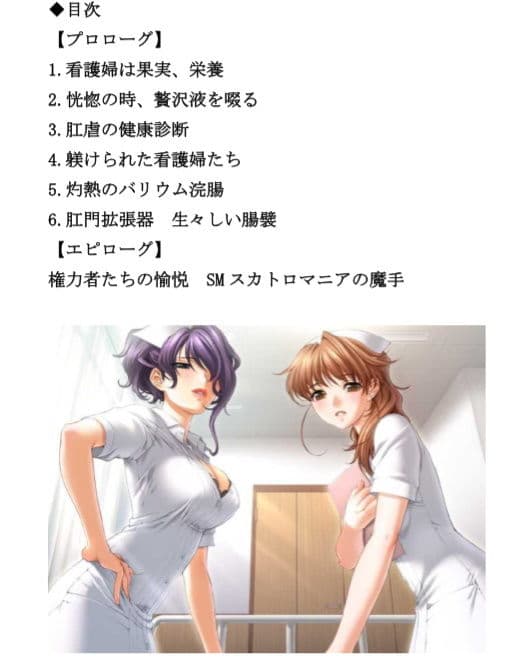 看護婦 肛虐の健康診断 〜響く嗚咽の大浣腸責め〜 サンプル 1