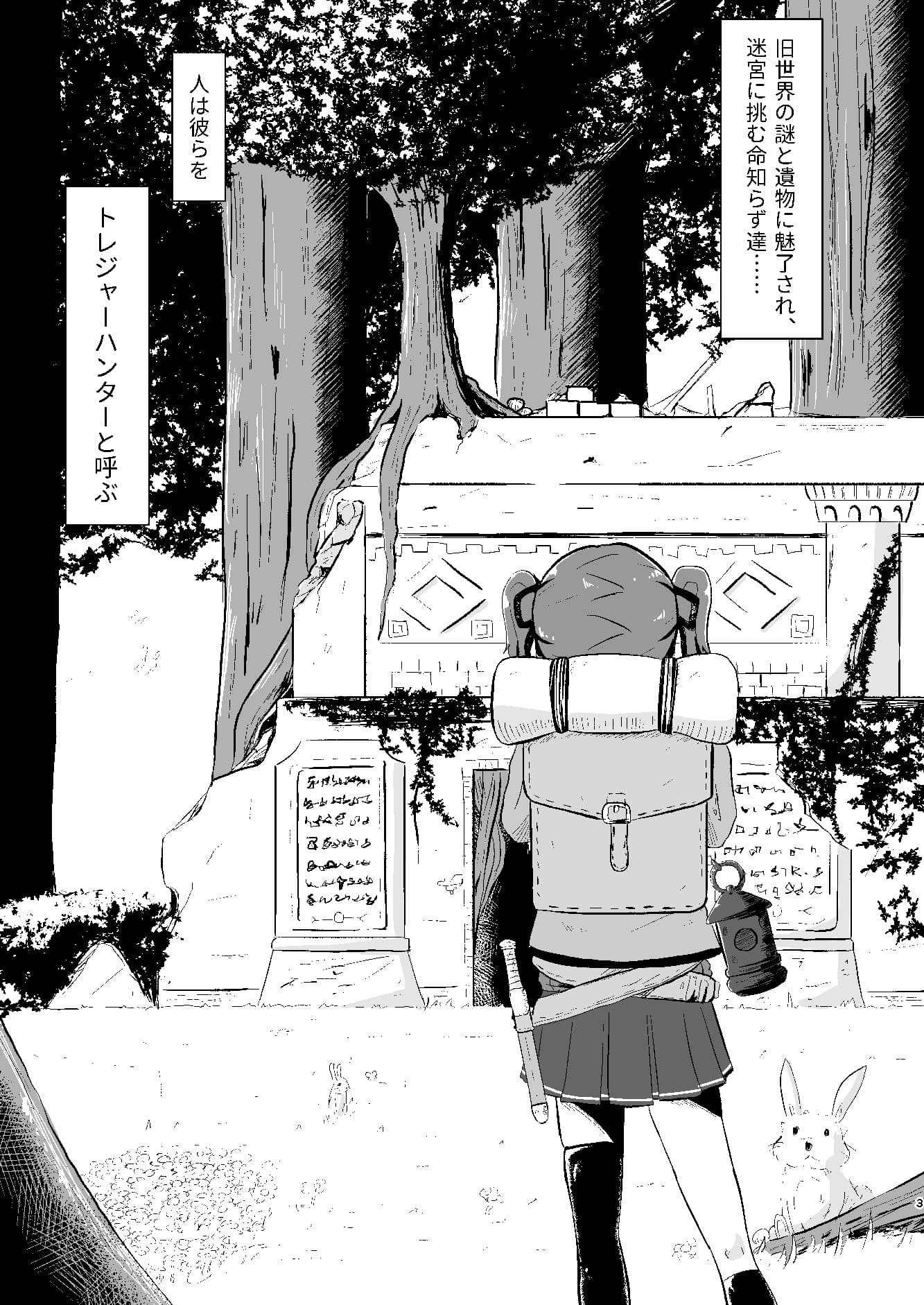 流されやすいトレジャーハンター Reboot サンプル 1