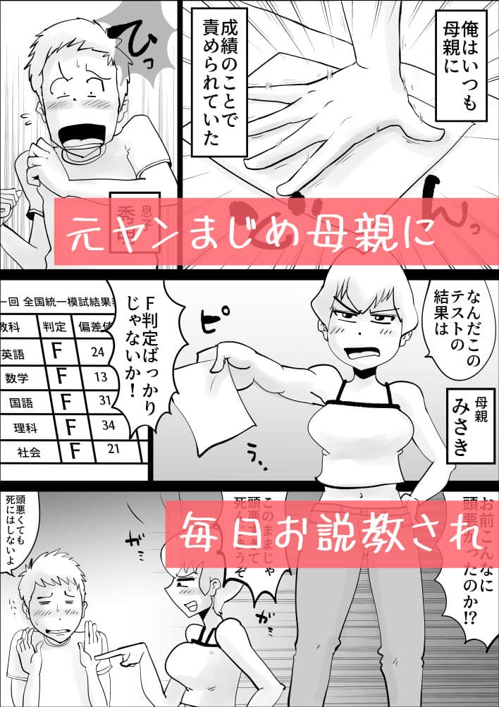 ド天然母親と性欲処理の日々 サンプル 1