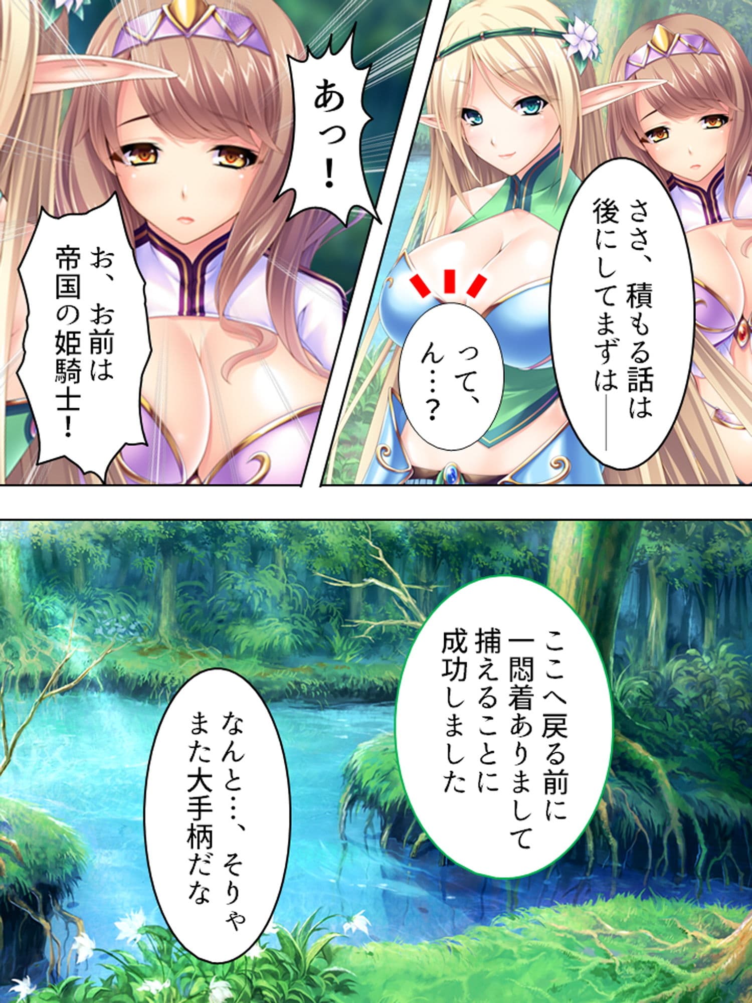 異世界チートで巨乳姫騎士を種付け征服っ！ 2巻 サンプル 9