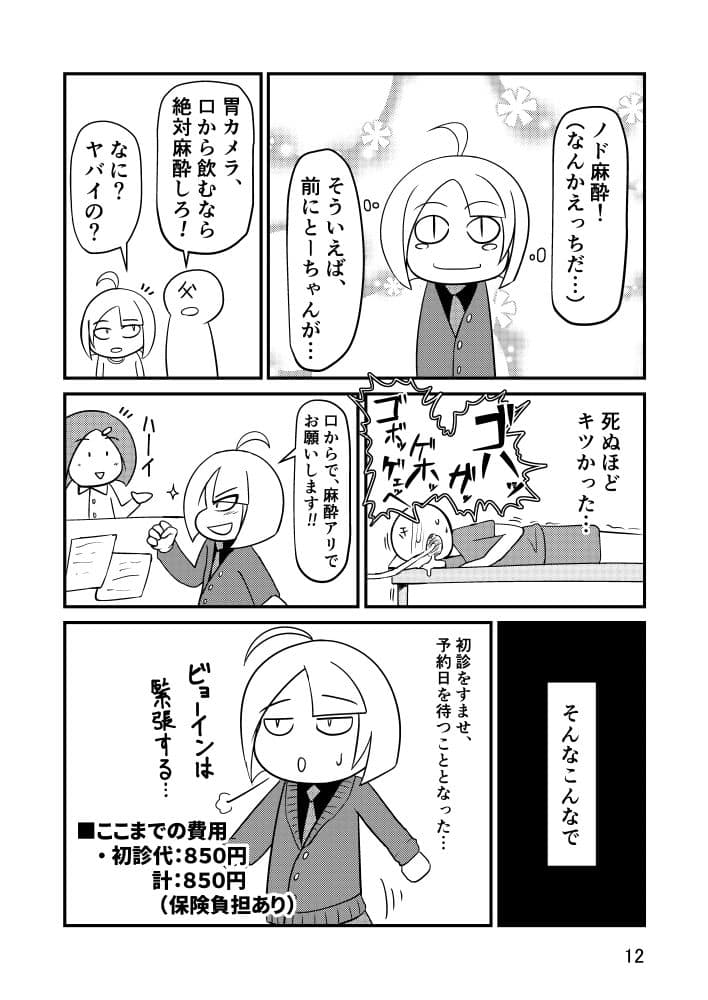 はじめての胃カメラ サンプル 8