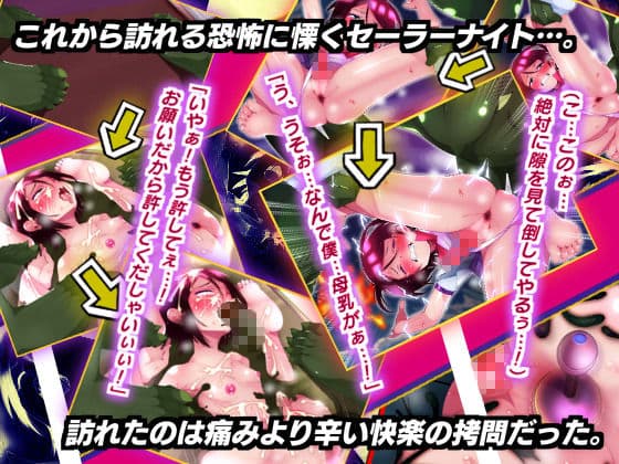 魔法少女（♂）セーラーナイト 最終話『セーラーナイト敗北！』 サンプル 2
