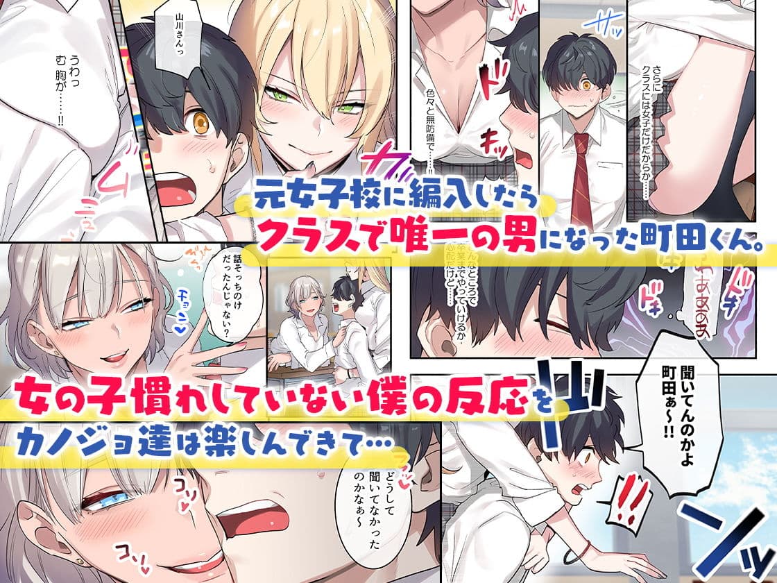クラスで男は僕一人!?〜可愛いあの子達に囲まれて〜 サンプル 1
