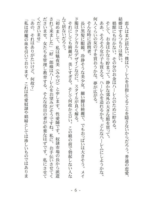 夢想家のハーレム サンプル 4