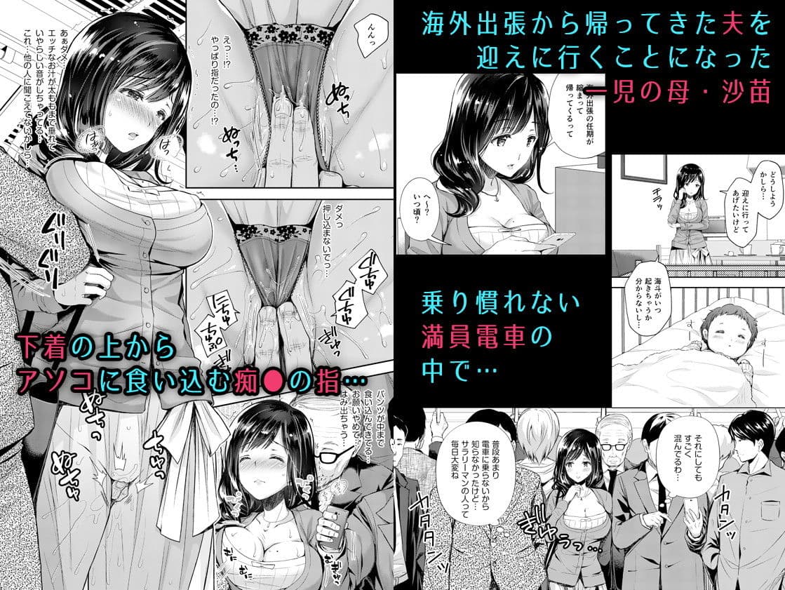 恥辱の痴○電車3〜人妻車内強●授乳〜 サンプル 1