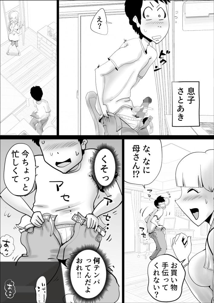 母さんがなんだかんだ言って息子の性処理につきあってくれた話 サンプル 6
