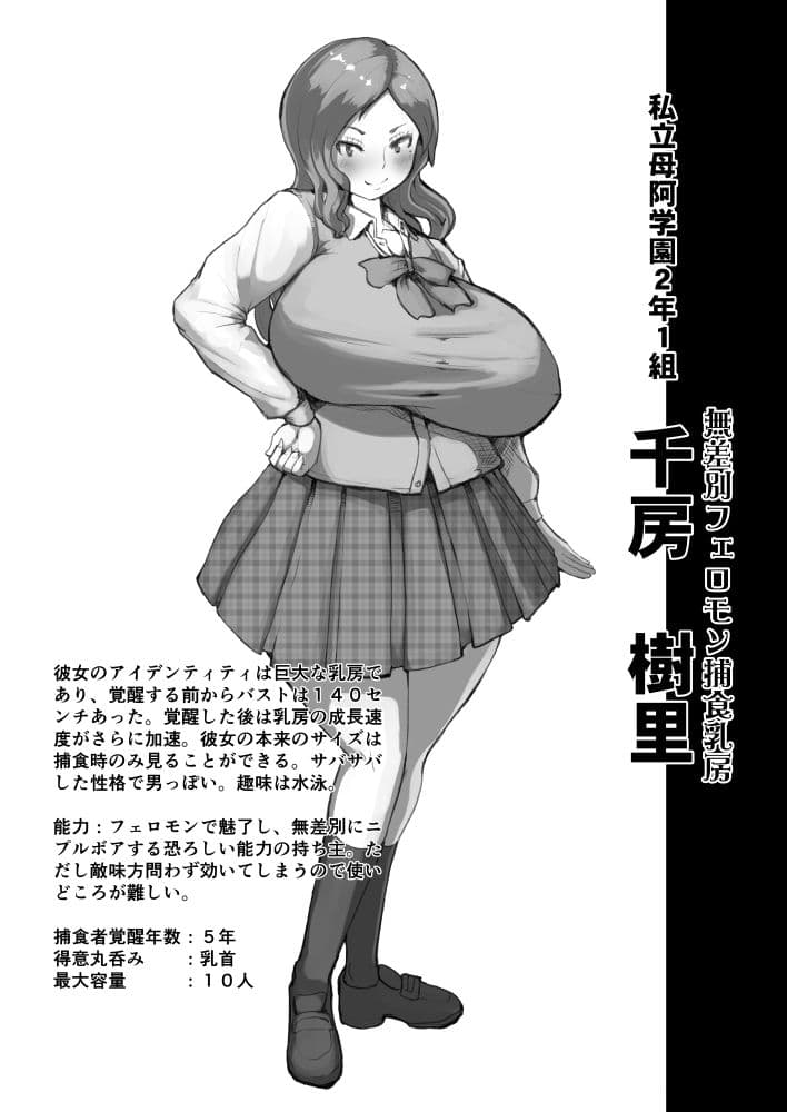 私立母阿学園覚醒者名簿 サンプル 2