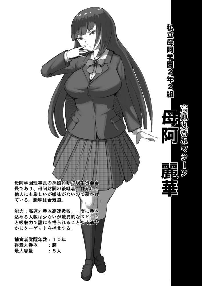 私立母阿学園覚醒者名簿 サンプル 3