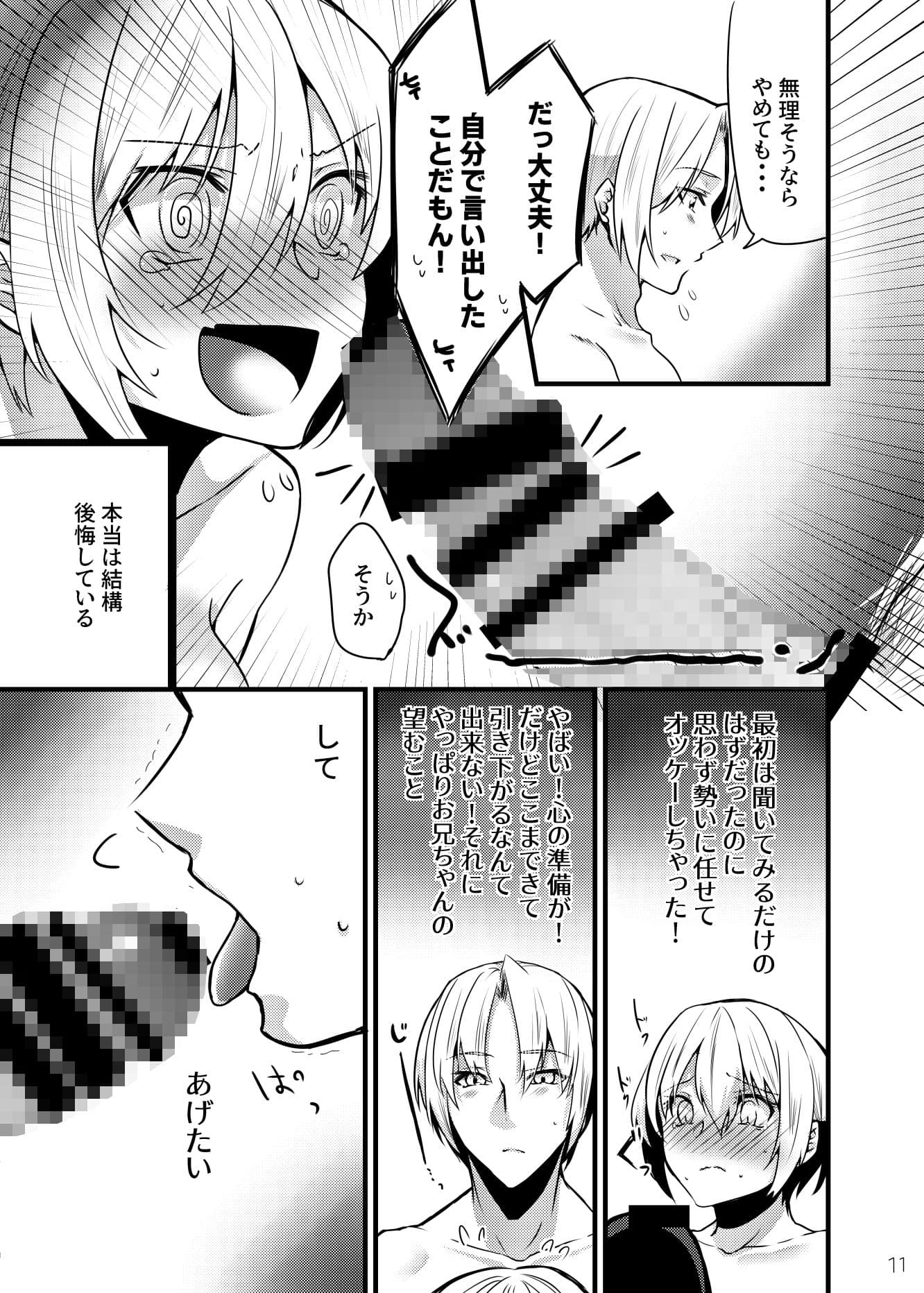 お兄ちゃんに妹が（性的に）食べられちゃった話・奉仕編 サンプル 4