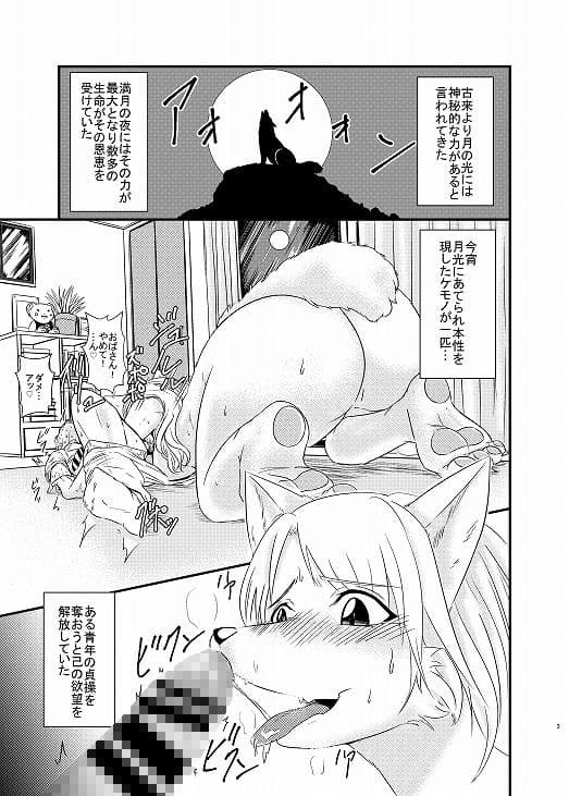 叔母はケモノのお姉さん‐欲情したマウンティング狼女はしつけられたい‐ サンプル 2