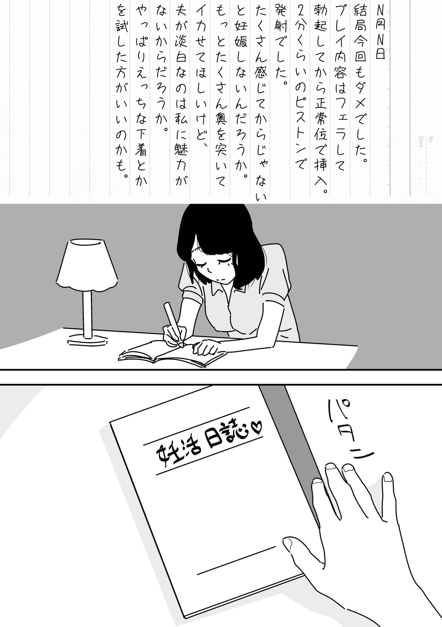 妊活日誌 夫に内緒で精子バンク使ってみた サンプル 3