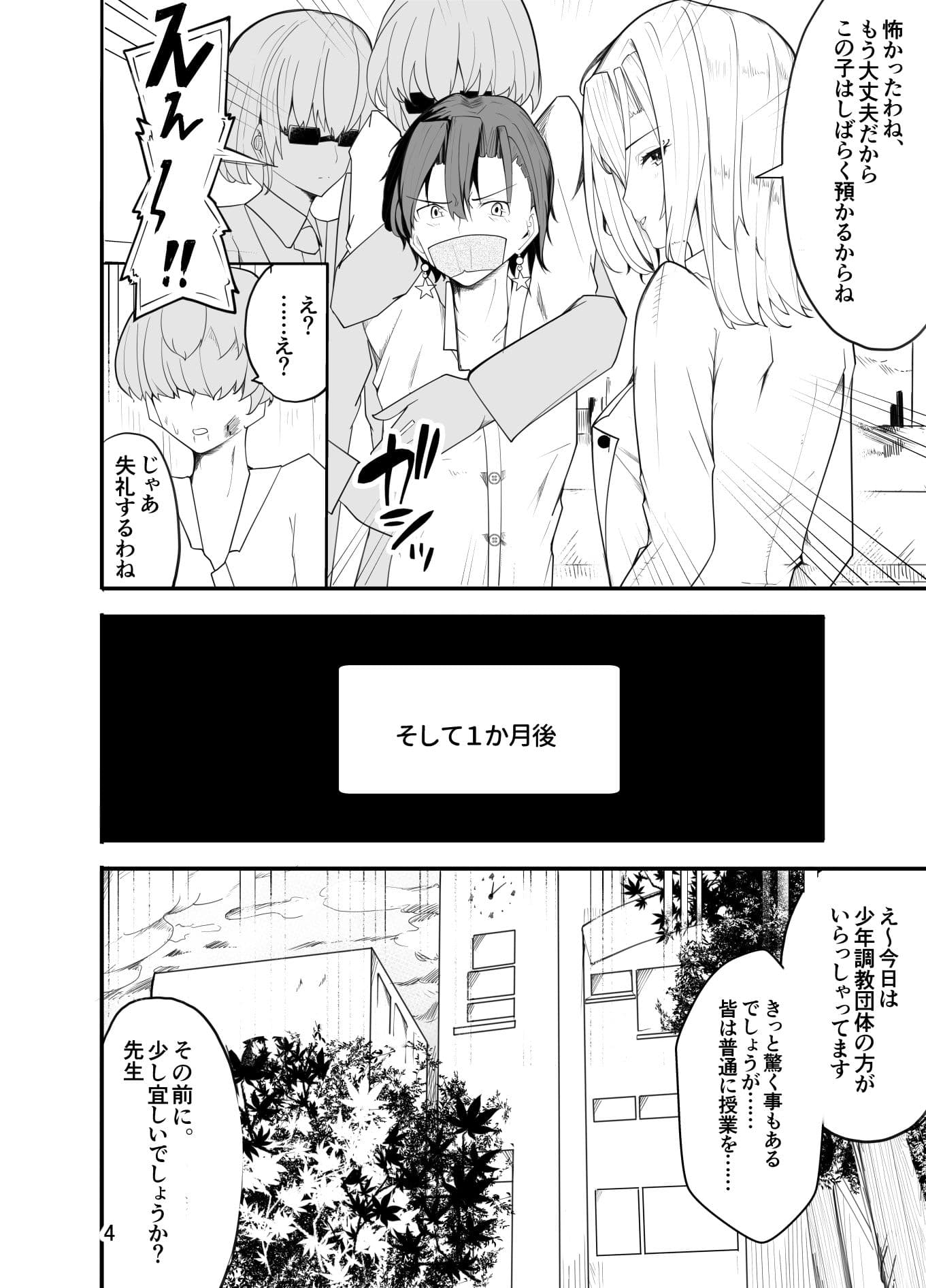 悪い子♂は女装でイジメ返し！？ サンプル 4