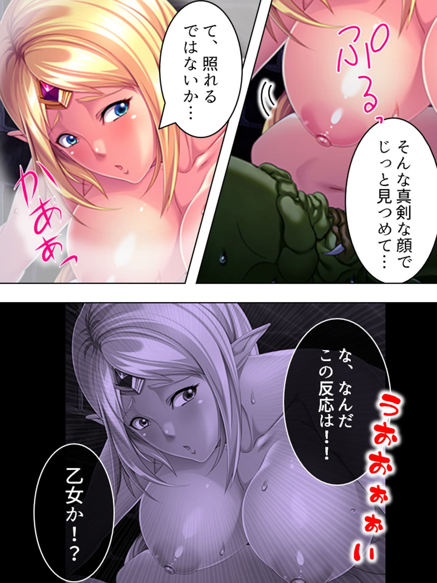 オークになった男の受難！淫乱エルフに調教されて… 下巻 サンプル 8