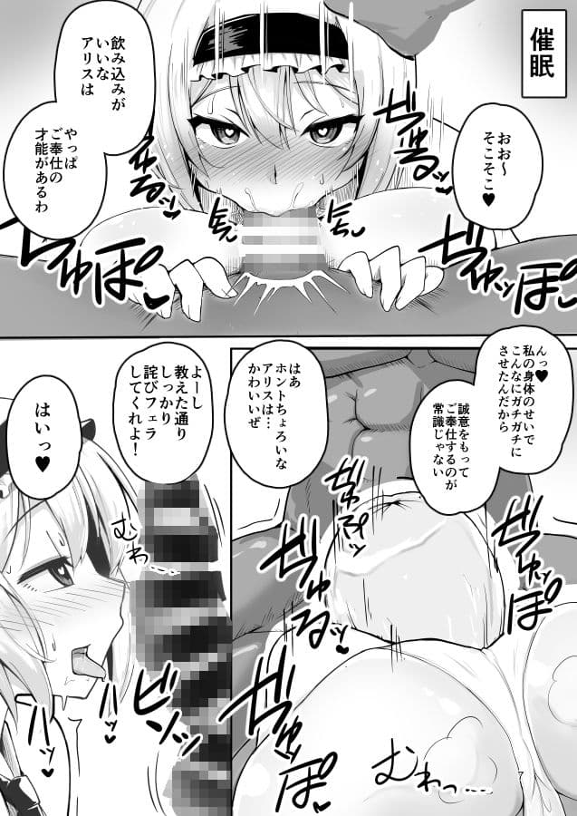 何でも言うことを聞いてくれるアリスちゃん サンプル 3