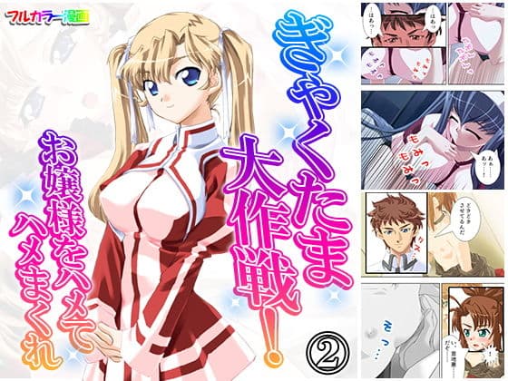 ぎゃくたま大作戦！お嬢様をハメてハメまくれ 2巻