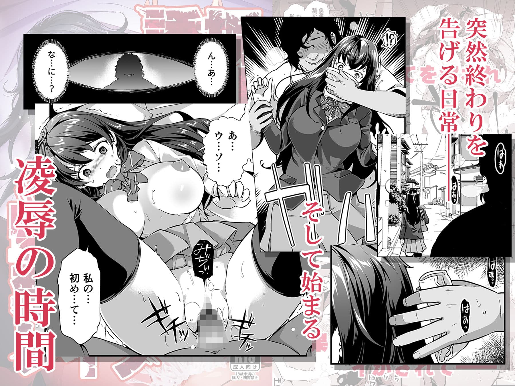 誘拐された女子校生〜繰り返される種付けと強●絶頂〜 サンプル 4