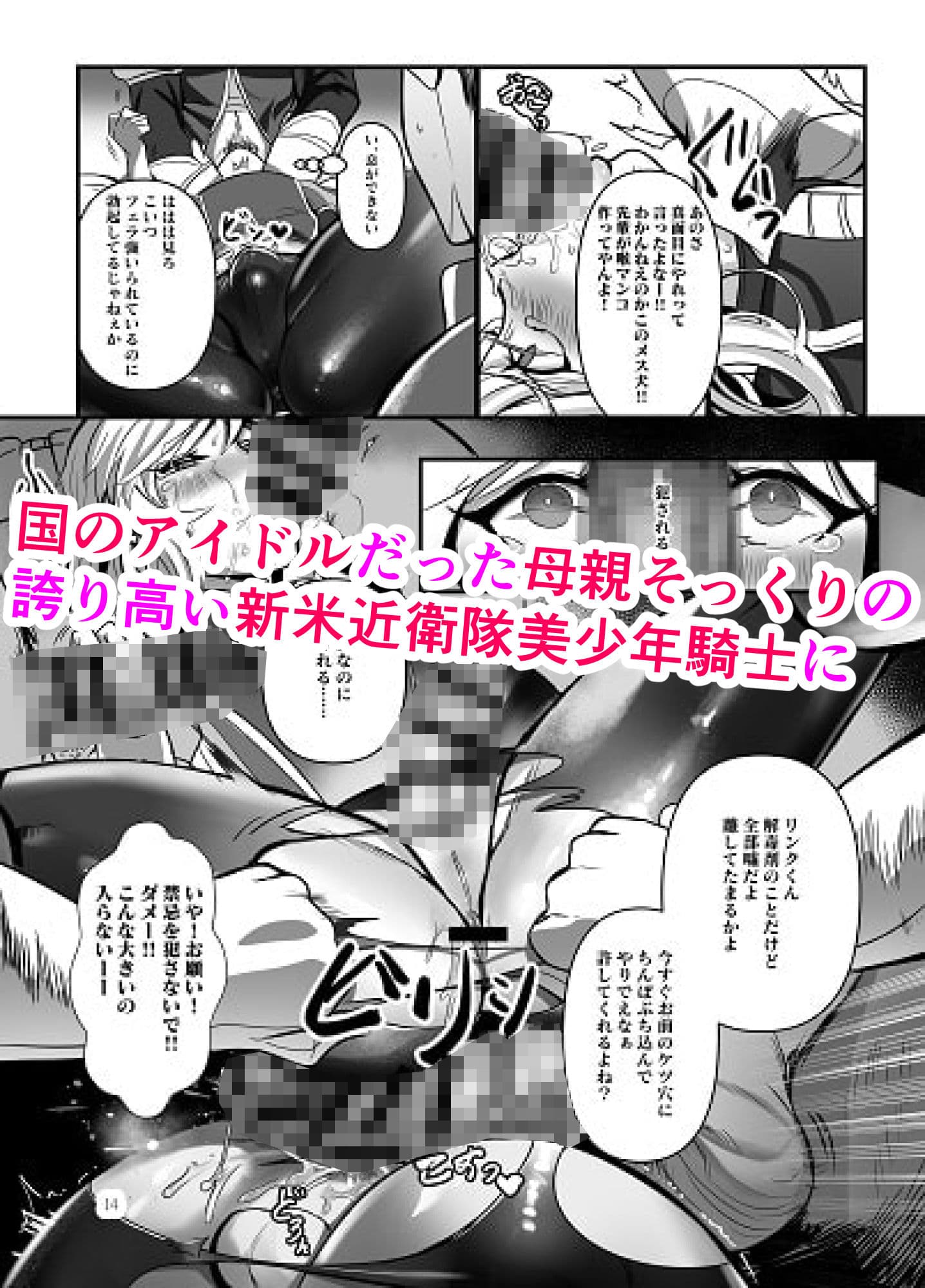 近衛隊の贄勇者ー隊内訓練編ー サンプル 1