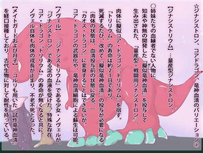 人類は恐竜に『進化』する。〜ジナシストロン創作神話〜 サンプル 4