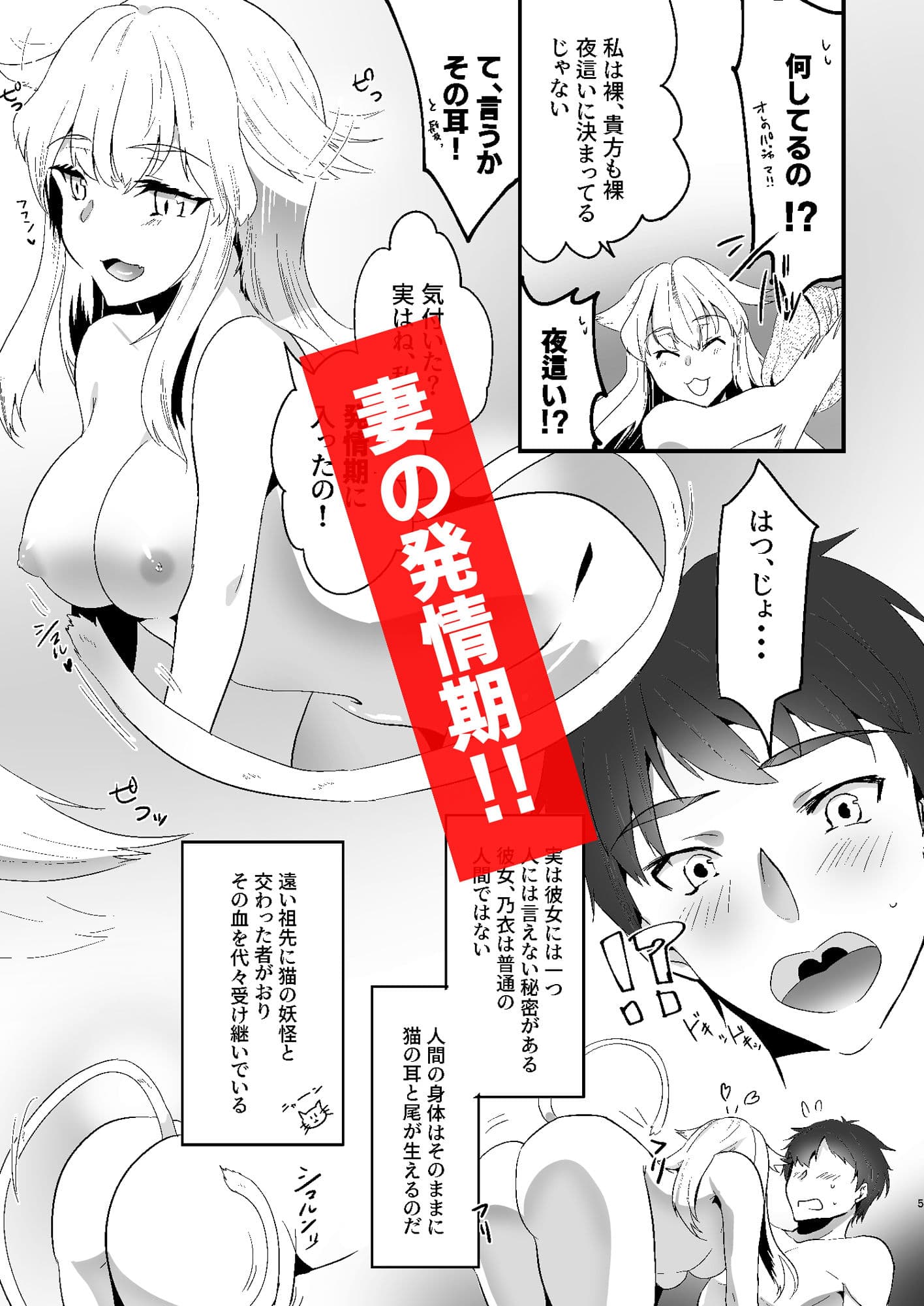 猫嫁さんの発情期。 サンプル 2