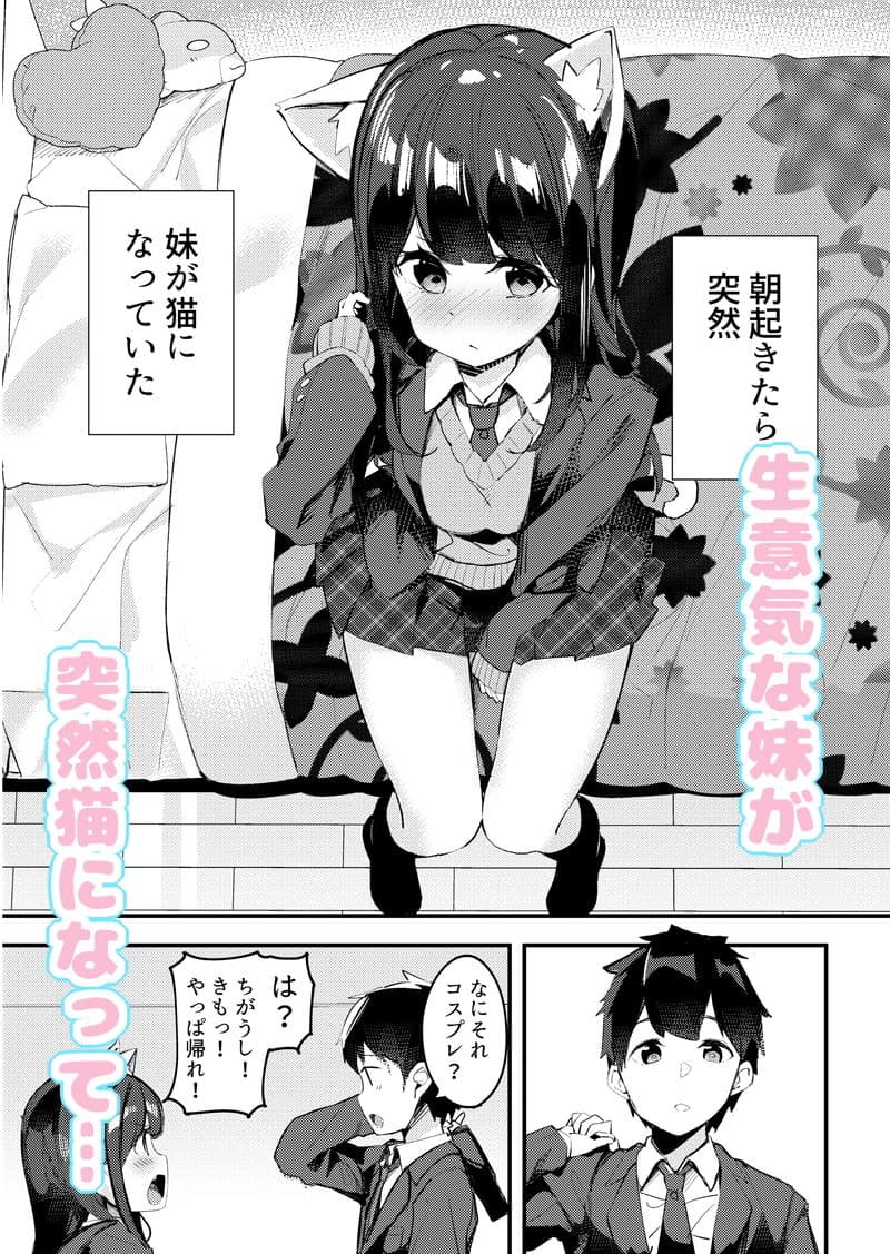 妹が猫になっていました。 総集編01 サンプル 1