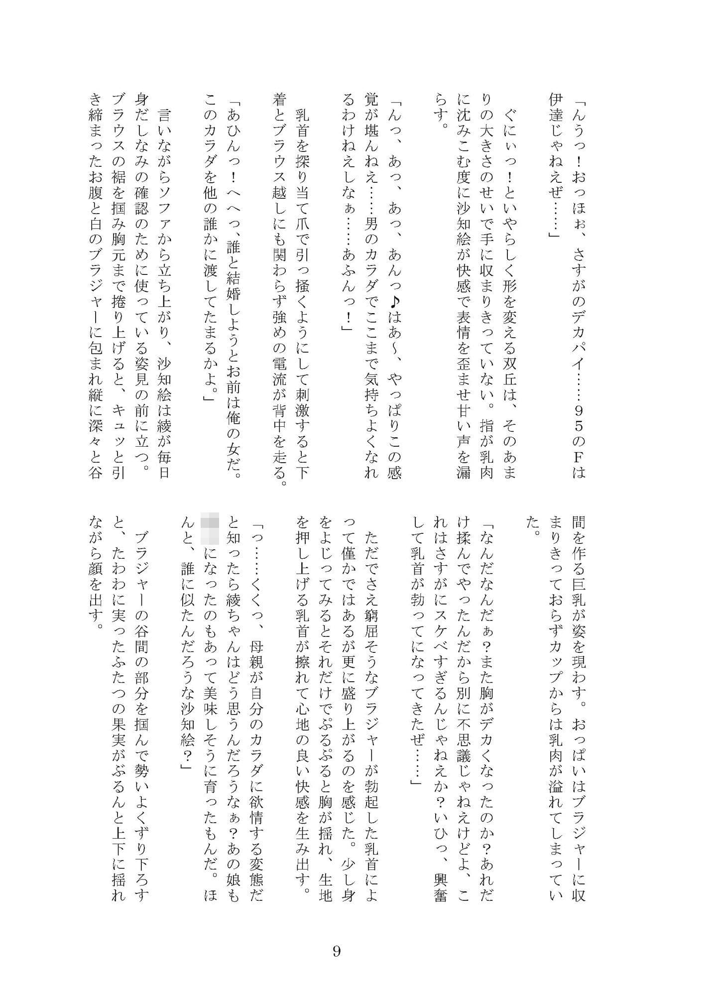 憑依好きの本 C97 サンプル 7