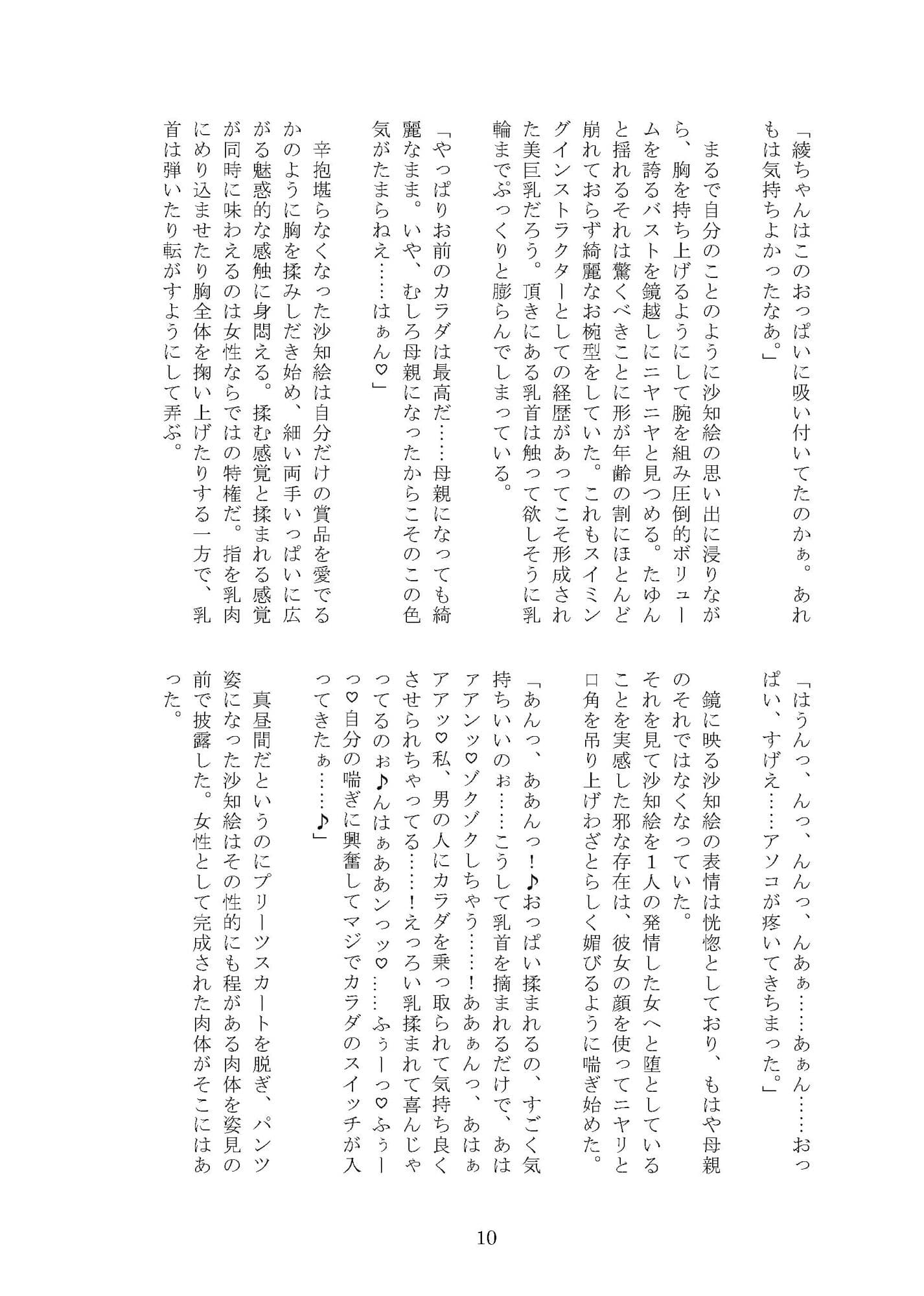 憑依好きの本 C97 サンプル 8