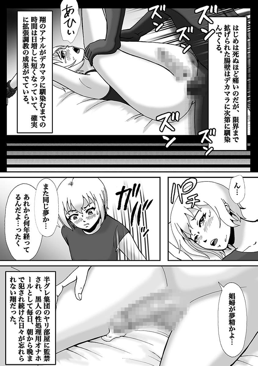 こんなふうにマゾにされていくのね。ニューハーフ娼婦露出調教旅行 サンプル 5