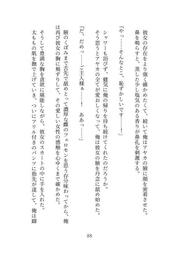 生き疲れ社畜と異世界メイド サンプル 6