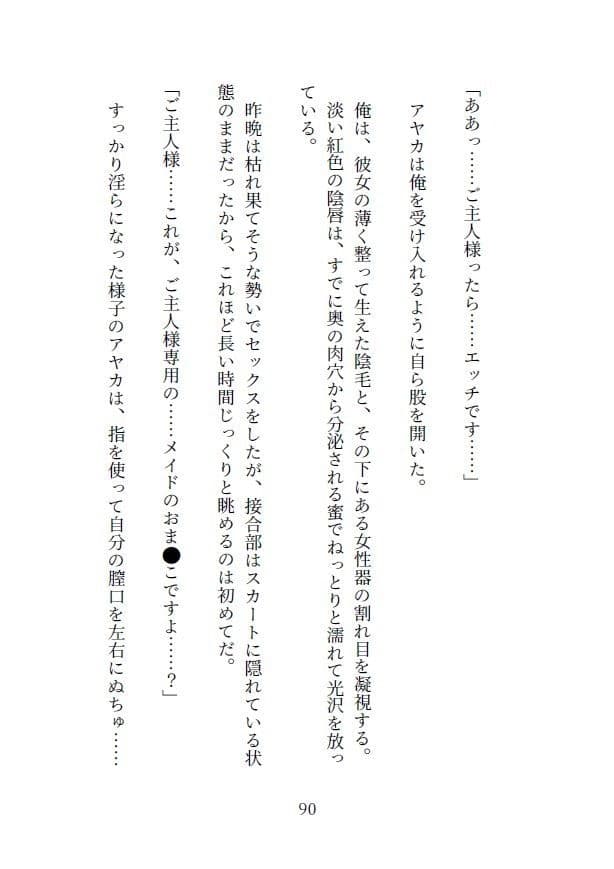 生き疲れ社畜と異世界メイド サンプル 8