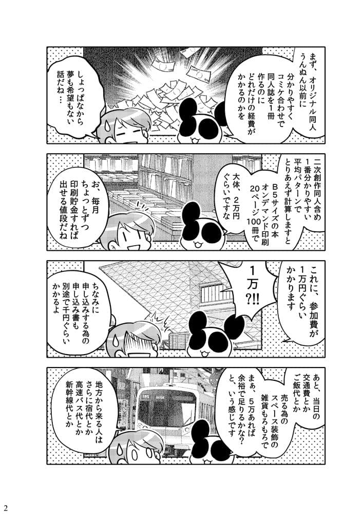 オリジナル同人て売れるの？＋オリジナル同人の電子書籍て売れるの？etc… サンプル 2