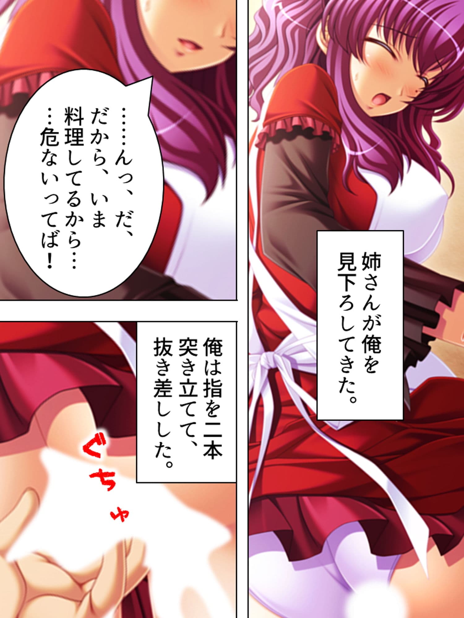 姉夫婦の危機に勃てよ弟！実の姉へエッチのレッスン！ 中 サンプル 1