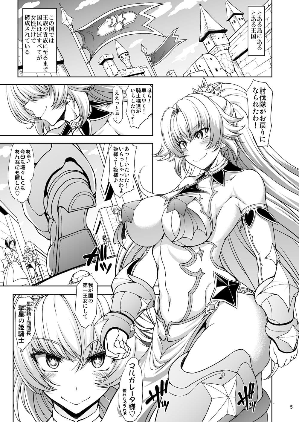 姫騎士様は視られたい！ サンプル 1