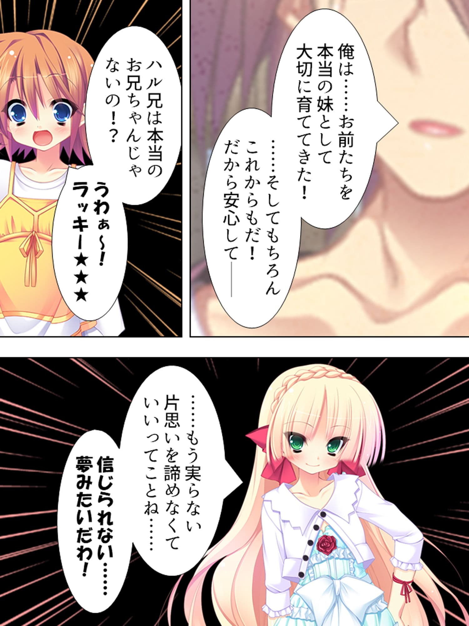 お兄ちゃん争奪！妹たちのエッチで一途な恋バトル 上 サンプル 3
