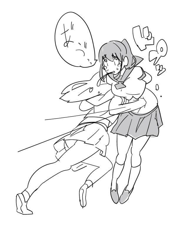 ［ コスプレ腹パンチ ］女子校生が連続腹パンチで失神するまで…。 サンプル 2
