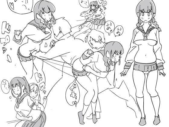 ［ コスプレ腹パンチ ］女子校生が連続腹パンチで失神するまで…。