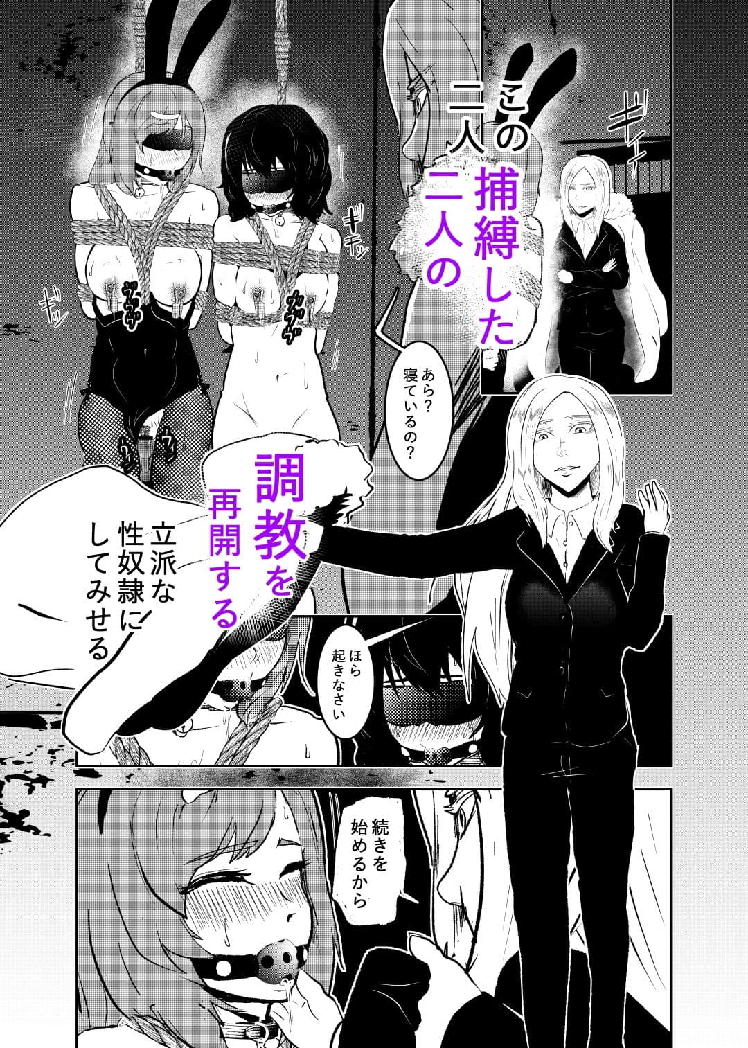 潜入したら捕縛されちゃいました。3 サンプル 4