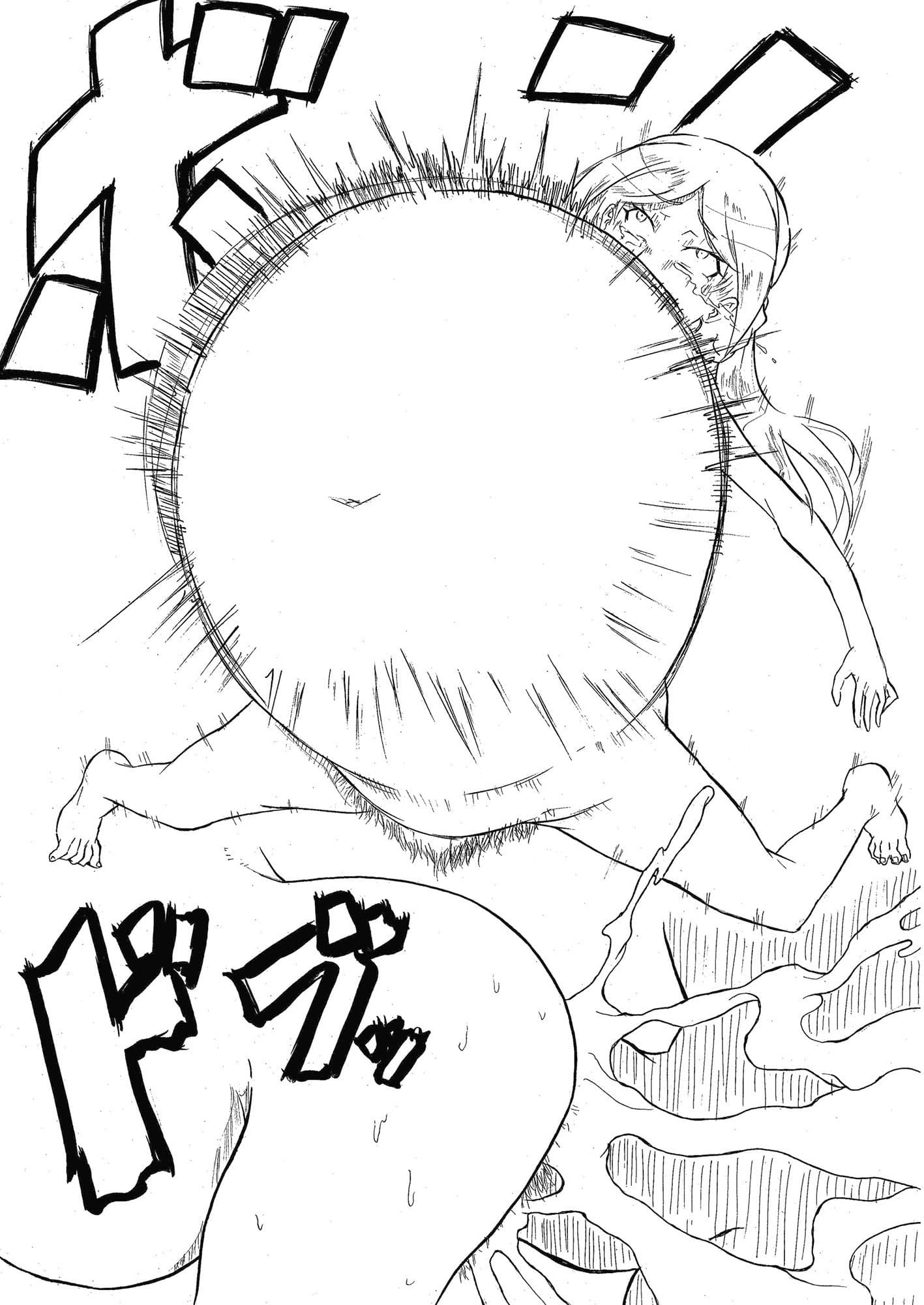 ちゆ＆ペギーの剛毛ボコォ物語 サンプル 4