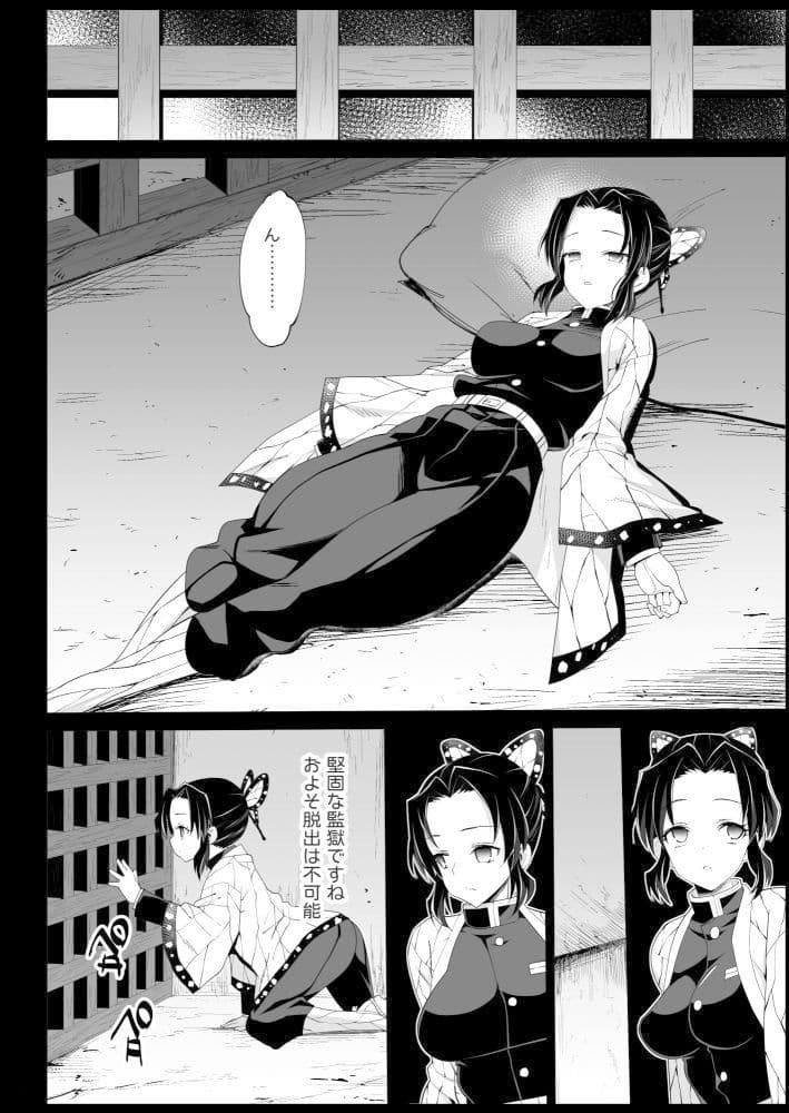 胡蝶しのぶ姦 〜寝ている間におっさん鬼に犯●れる〜 サンプル 1