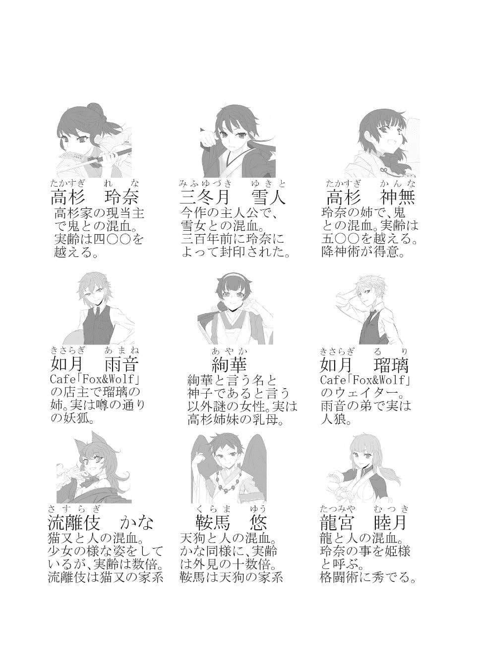 冬ノ京ニ妖ノ踊ル 巻之一〜高き杉の血統〜下 サンプル 2