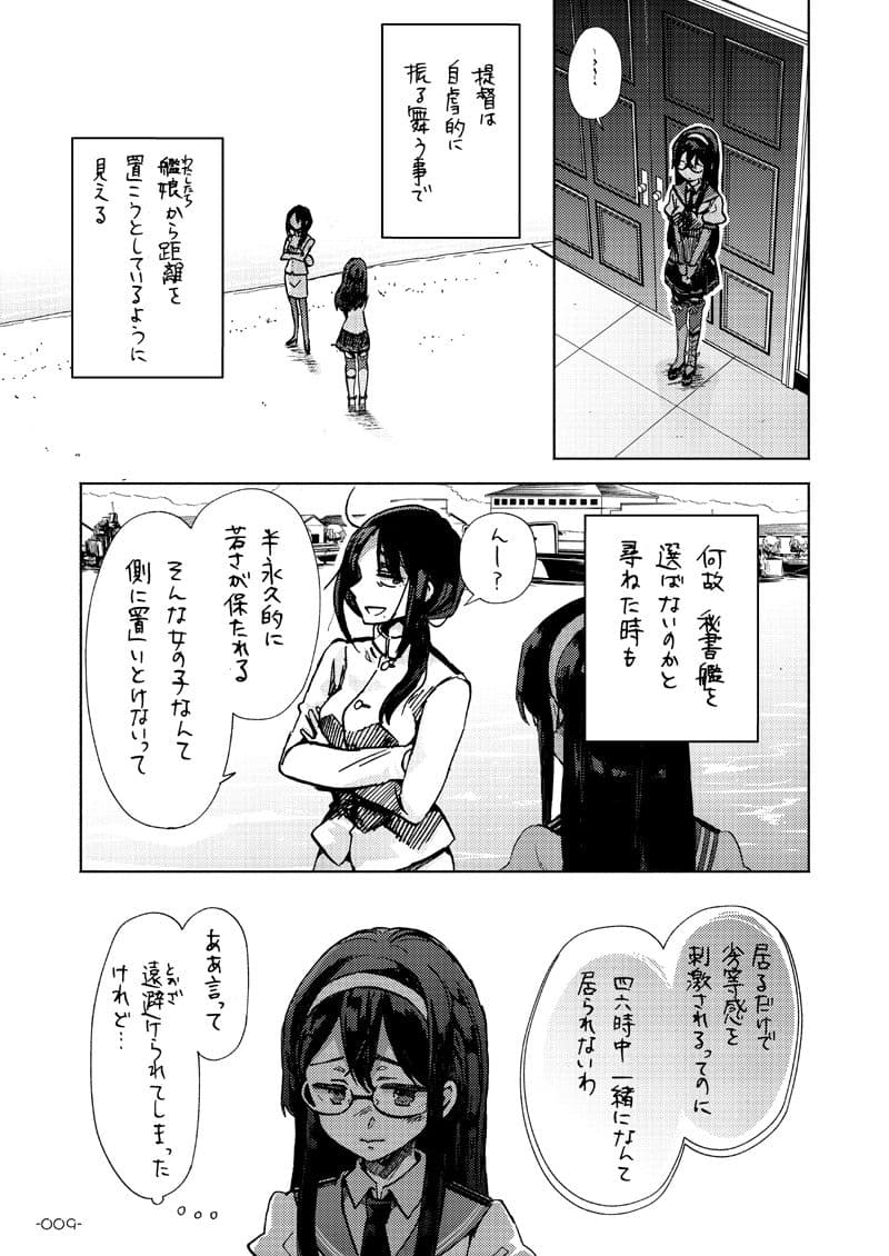 アラサー女提督と大淀さんはなんだかんだ言って結局幸せ サンプル 6