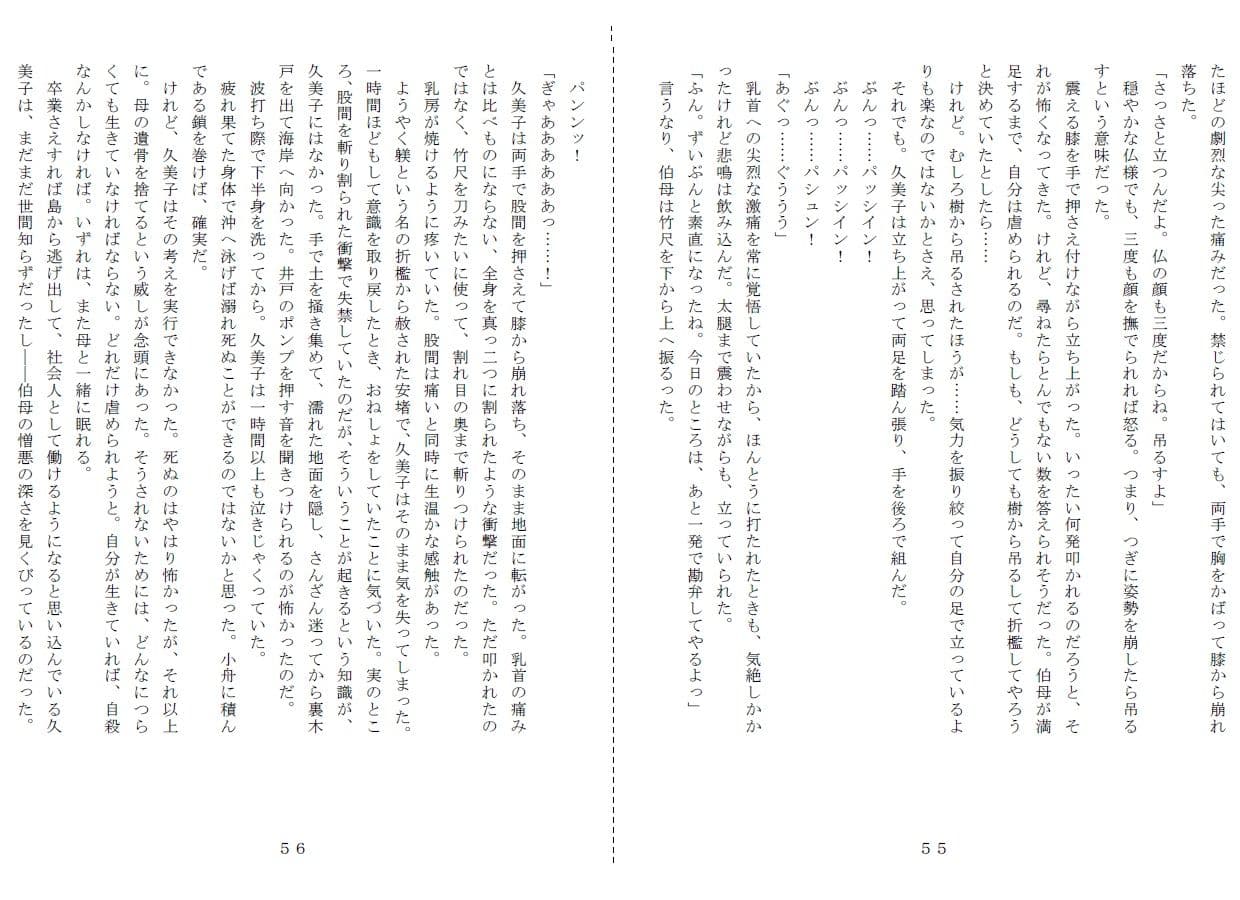 未通海女哭虐〜裸の昼と縄の夜（前編） サンプル 5