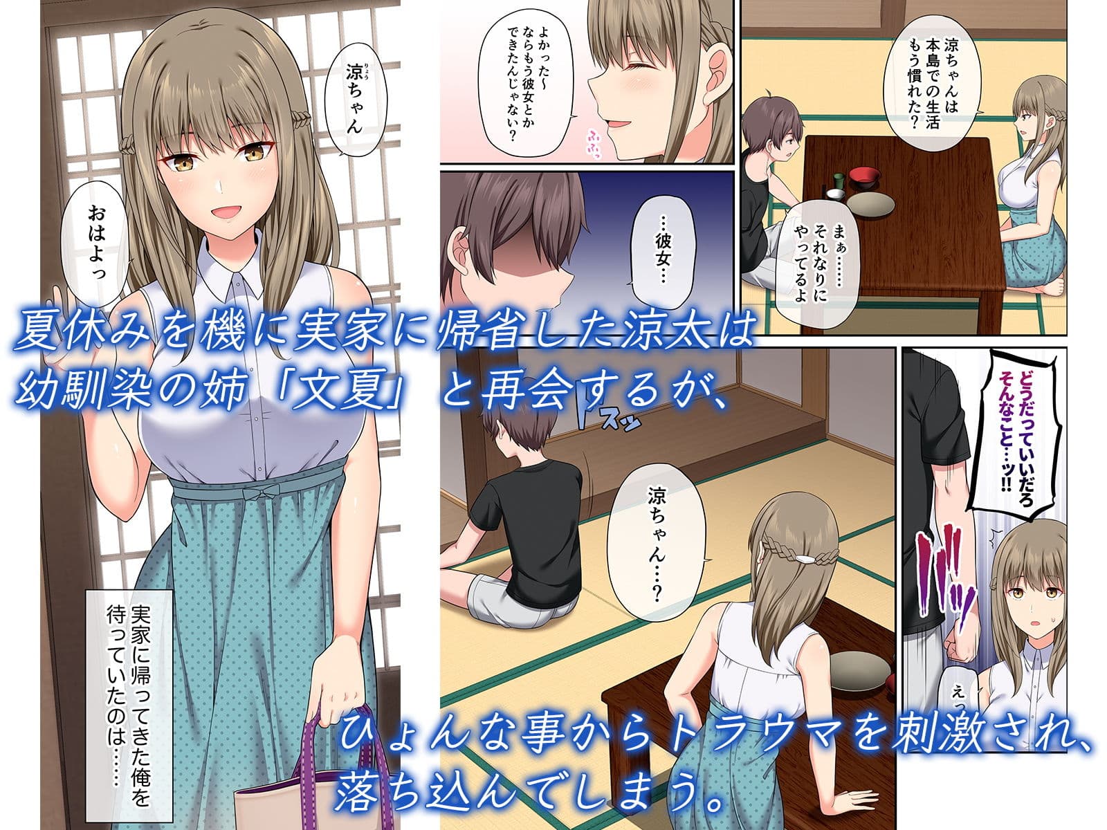 等身大の姉と夏 サンプル 1