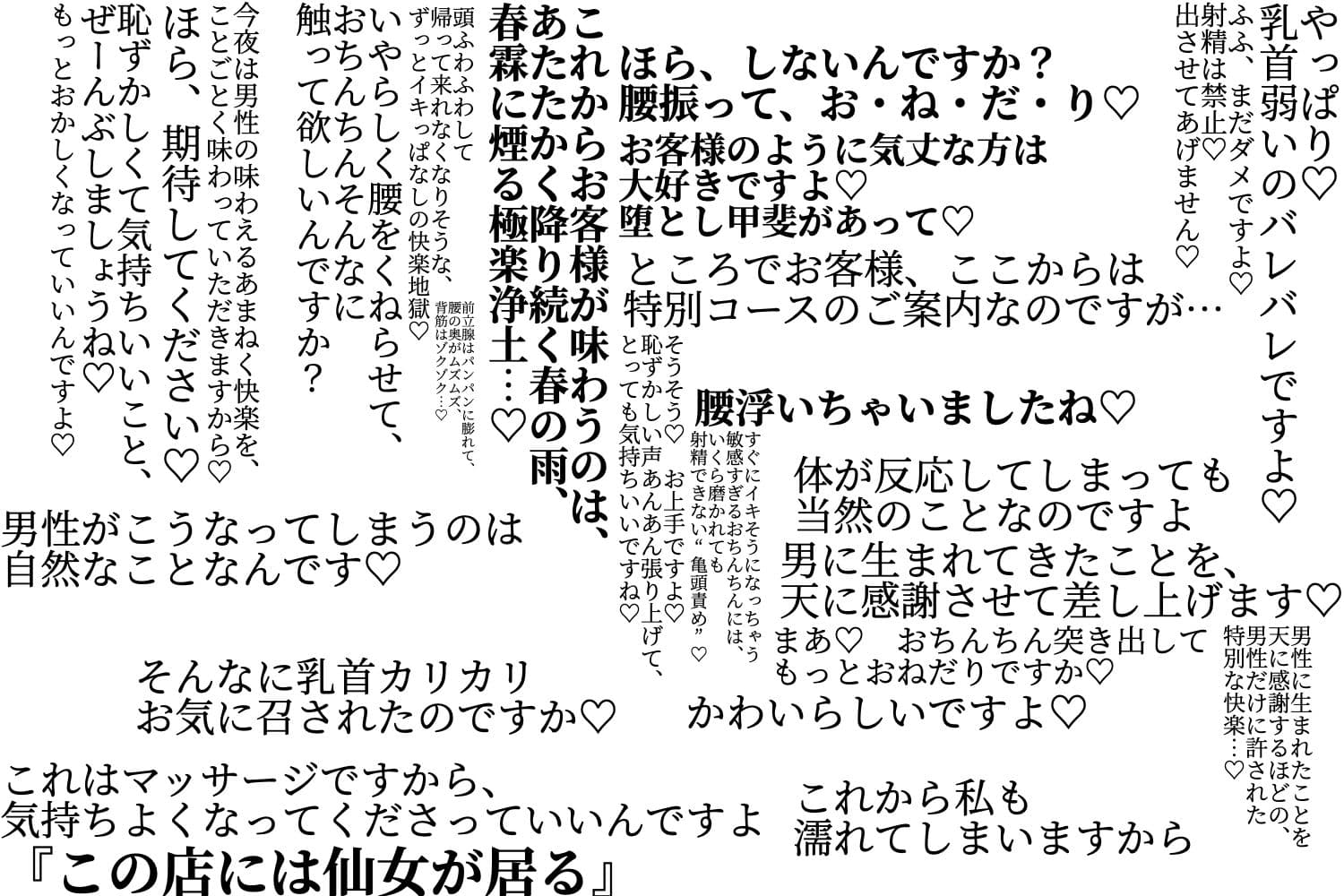 仙女の居る店〜あやしい仙女のお姉さんの焦らされ昇天挿入エステで邪教入信しちゃう話〜 サンプル 3