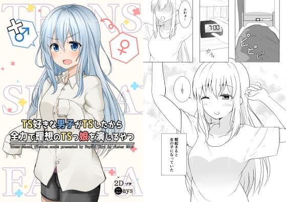 TS好きな男子がTSしたから全力で理想のTSっ娘を演じるやつ