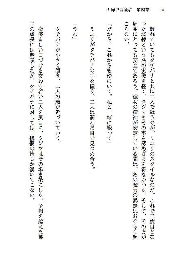 夫婦で冒険者!奥さんは魔女。旦那さんは寝取られマゾ。第四章 新婚冒険者誕生!純白のローブは引き裂かれ、新妻の肉体はならず者達に奪われる! サンプル 10