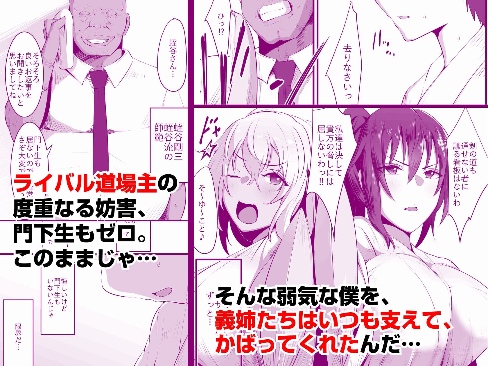 双剣姉妹〜姉とられ〜 サンプル 2