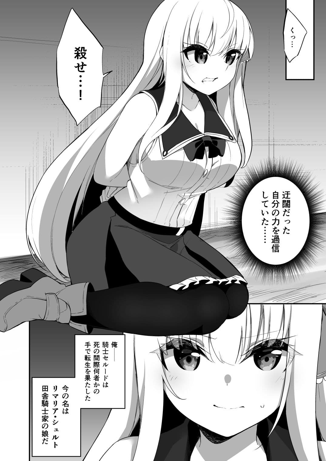 TS転生騎士とある貴族の約束 サンプル 2
