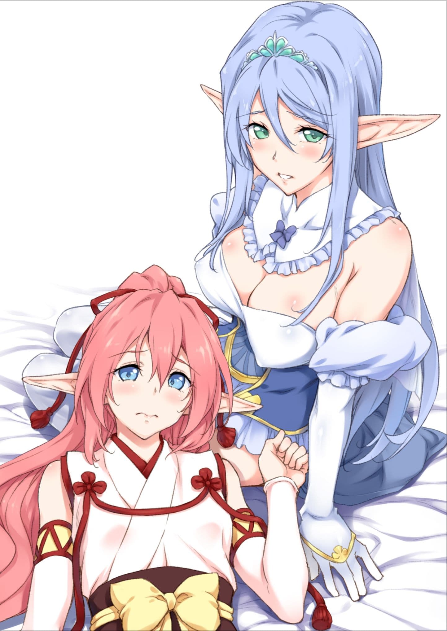 マリナ＆ミリス 陥落のエルフ王女姉妹 サンプル 6